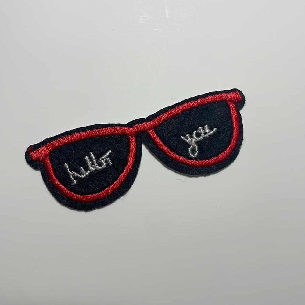 Iron-On Sunglasses Patch